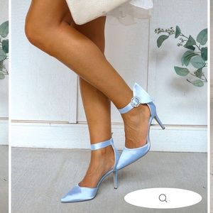 VICI Belle if the Ball Satin Embellished Heels